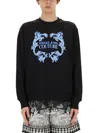 VERSACE JEANS COUTURE VERSACE JEANS COUTURE SWEATSHIRT WITH LOGO