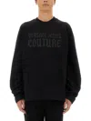 Versace Jeans Couture Sweaters In Black
