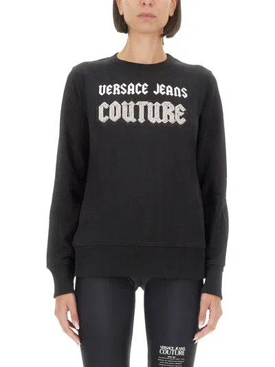 VERSACE JEANS COUTURE SWEATSHIRT WITH LOGO
