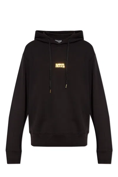 Versace Jeans Couture Sweatshirt With Logo In Schwarz