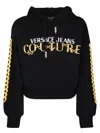 Versace Jeans Couture Sweatshirt With Logo In Black