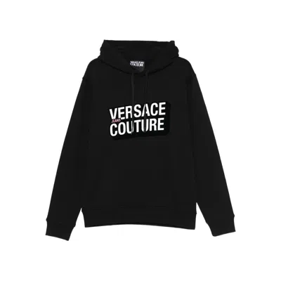 VERSACE JEANS COUTURE SWEATSHIRTS BLACK