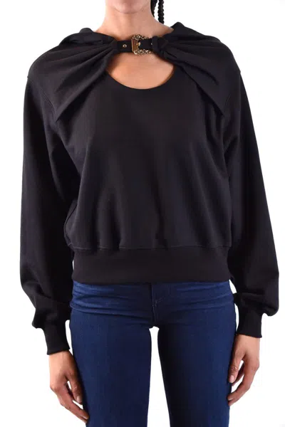 Versace Jeans Couture Sweatshirts In Black