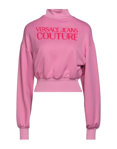 Versace Jeans Couture Sweatshirts In Pink