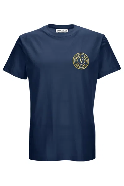 Versace Jeans Couture T-shirt In Blue