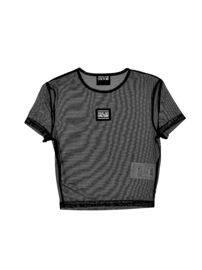 Versace Jeans Couture T-shirt In Black