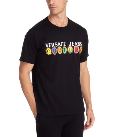 Versace Jeans Couture T-shirt In Black