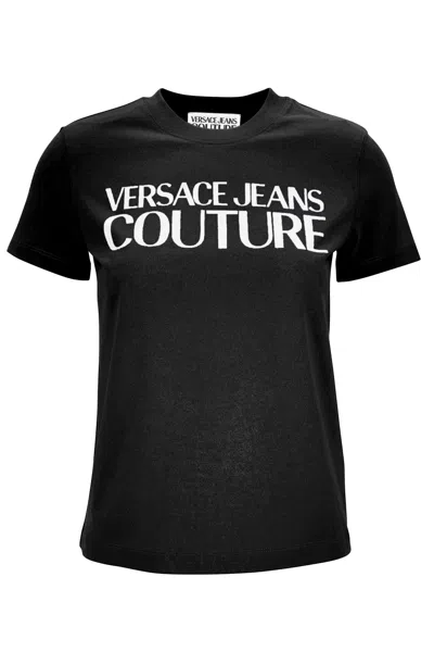 Versace Jeans Couture T-shirt In Black