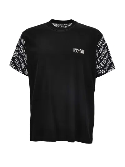 Versace Jeans Couture T-shirt In Black