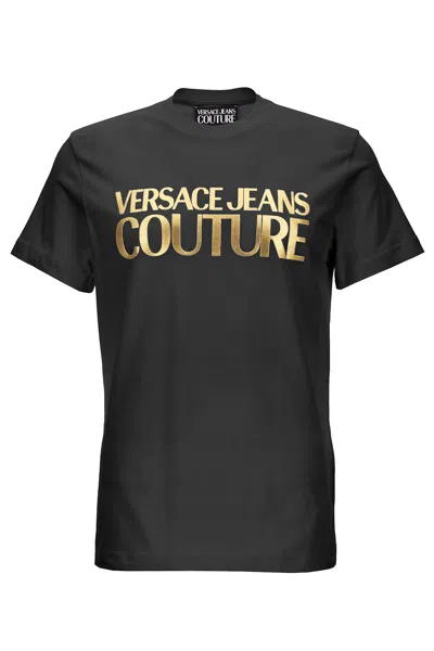 Versace Jeans Couture T-shirt In Black