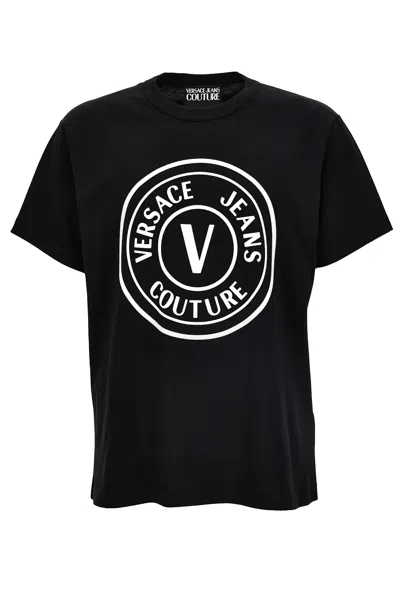 Versace Jeans Couture T-shirt In Black