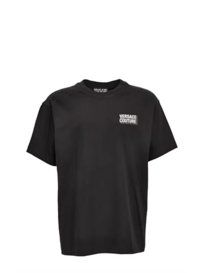 Versace Jeans Couture T-shirt In Black