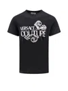 Versace Jeans Couture T-shirt In Black