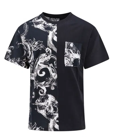 Versace Jeans Couture T-shirt In Black