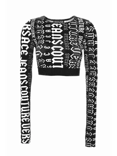 Versace Jeans Couture T-shirt In Black