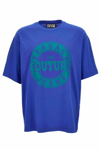 Versace Jeans Couture T-shirt In Blue
