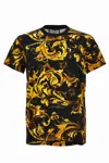 Versace Jeans Couture Cotton T Shirts In Multi