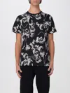 Versace Jeans Couture All Over Graphic T-shirt In Black 1