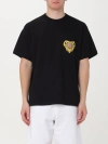 VERSACE JEANS COUTURE T恤 VERSACE JEANS COUTURE 男士 颜色 黑色,F37419002