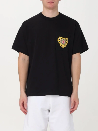 Versace Jeans Couture Heart Couture T恤 In Black