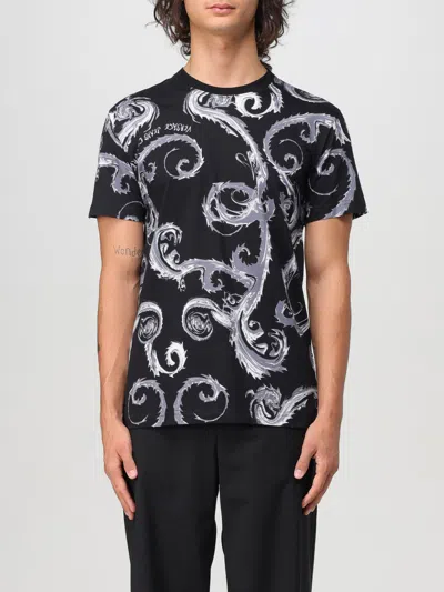 Versace Jeans Couture T-shirt  Herren Farbe Schwarz In Schwarz