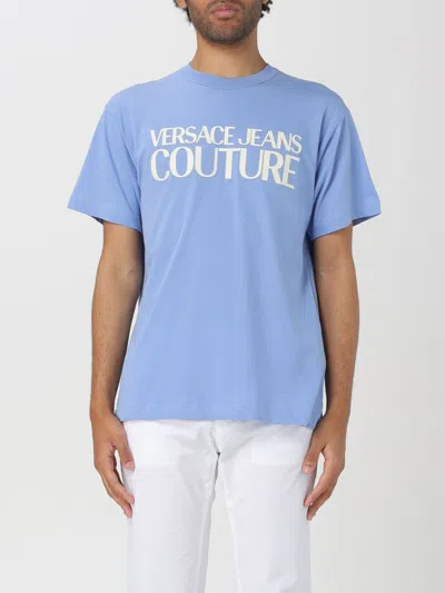 Versace Jeans Couture T-shirt  Men Color Blue