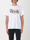 Versace Jeans Couture Logo-print T-shirt In White