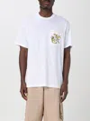 Versace Jeans Couture White Cotton T-shirt In White