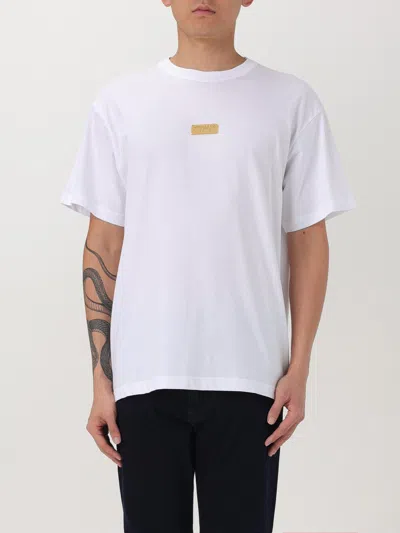 Versace Jeans Couture T-shirt  Men Color White In Weiss