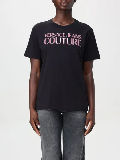 Versace Jeans Couture T-shirt  Woman Color Black 1 In 黑色 1