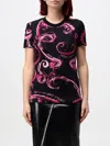 Versace Jeans Couture Chromo Couture T-shirt In Schwarz 1