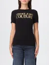 Versace Jeans Couture T-shirt  Woman Color Black In Black