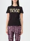 Versace Jeans Couture T-shirt  Woman Color Black In Schwarz