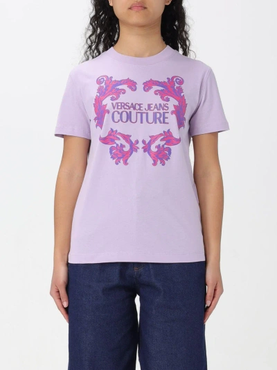 Versace Jeans Couture T-shirt  Woman Color Violet