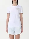 Versace Jeans Couture Logo-printt-shirt In White