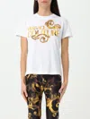 Versace Jeans Couture Watercolour Couture T-shirt In White
