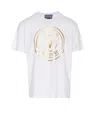 Versace Jeans Couture Logo-print Cotton T-shirt In White