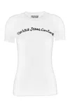 Versace Jeans Couture White Screen-printed T-shirt In White