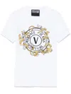 Versace Jeans Couture Logo-print T-shirt In White