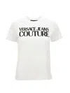 Versace Jeans Couture T-shirt With Logo In White