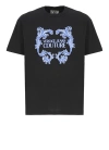 VERSACE JEANS COUTURE T-SHIRT WITH BAROQUE LOGO