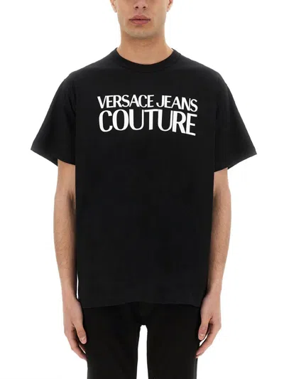 VERSACE JEANS COUTURE VERSACE JEANS COUTURE T-SHIRT WITH LOGO