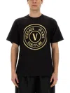 VERSACE JEANS COUTURE VERSACE JEANS COUTURE T-SHIRT WITH LOGO