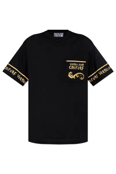 VERSACE JEANS COUTURE T-SHIRT WITH LOGO