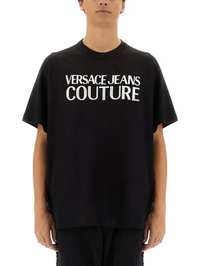 VERSACE JEANS COUTURE T-SHIRT WITH LOGO