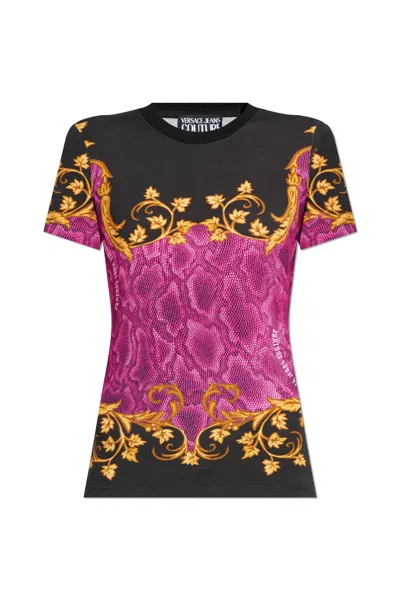 VERSACE JEANS COUTURE VERSACE JEANS COUTURE T-SHIRT WITH LOGO