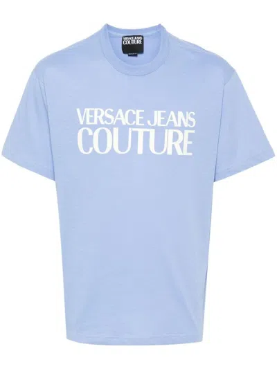 Versace Jeans Couture T-shirts And Polos Light Blue