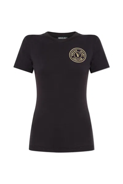VERSACE JEANS COUTURE T-SHIRT WITH LOGO