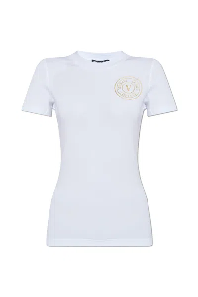 VERSACE JEANS COUTURE T-SHIRT WITH LOGO