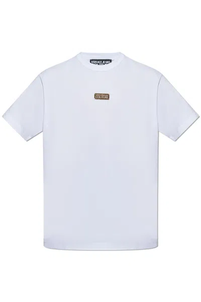 VERSACE JEANS COUTURE VERSACE JEANS COUTURE T-SHIRT WITH LOGO